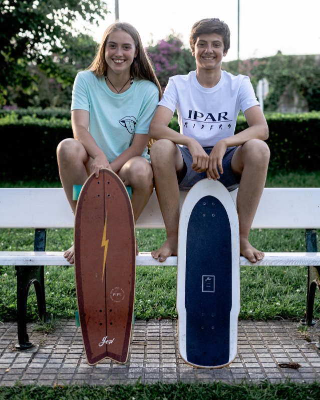 Camisetas chulas IPAR Escuela de Surf Y Skate en DEBA Pais Vasco