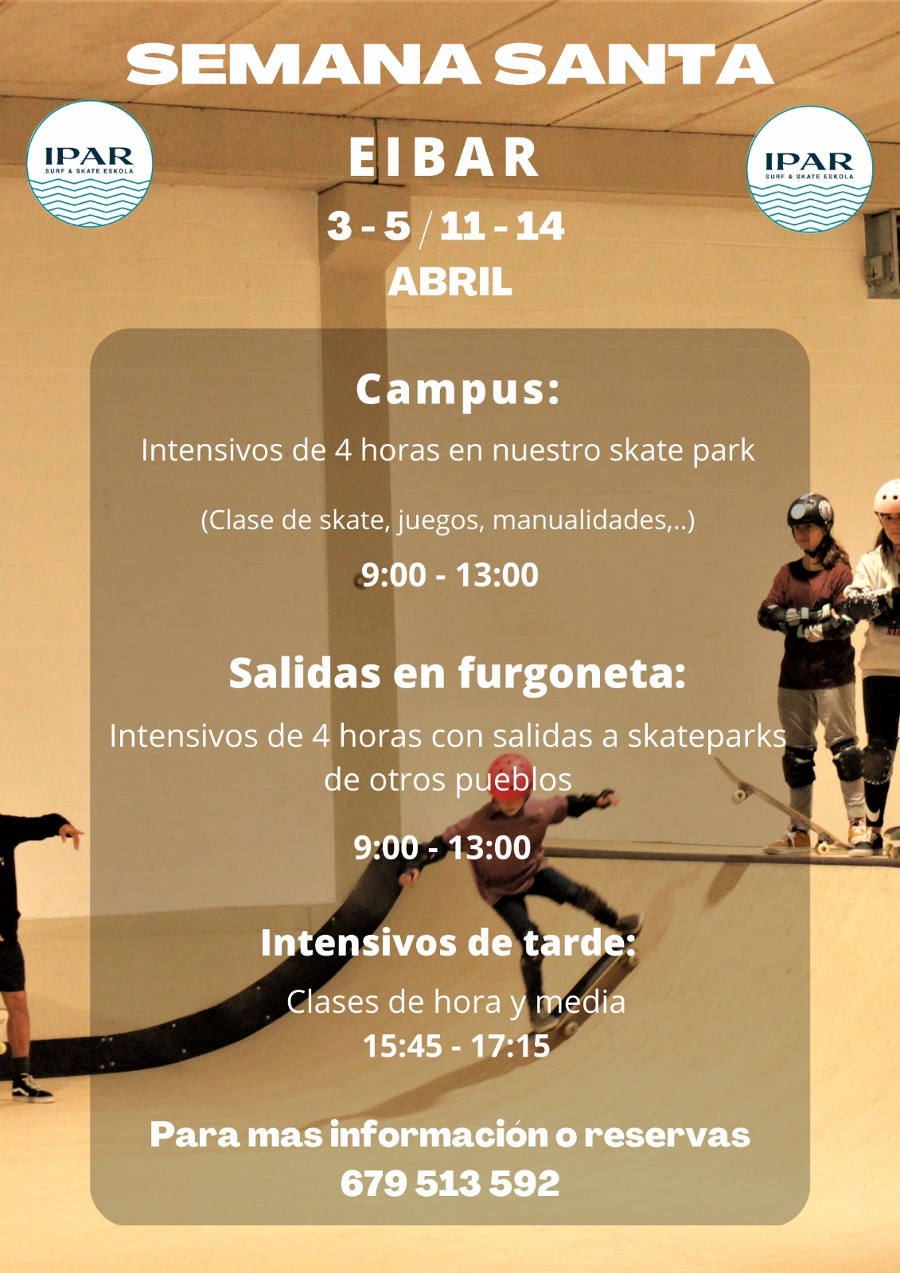 cartel-semana-santa-escuela-skate-IPAR-de-Eibar-2023