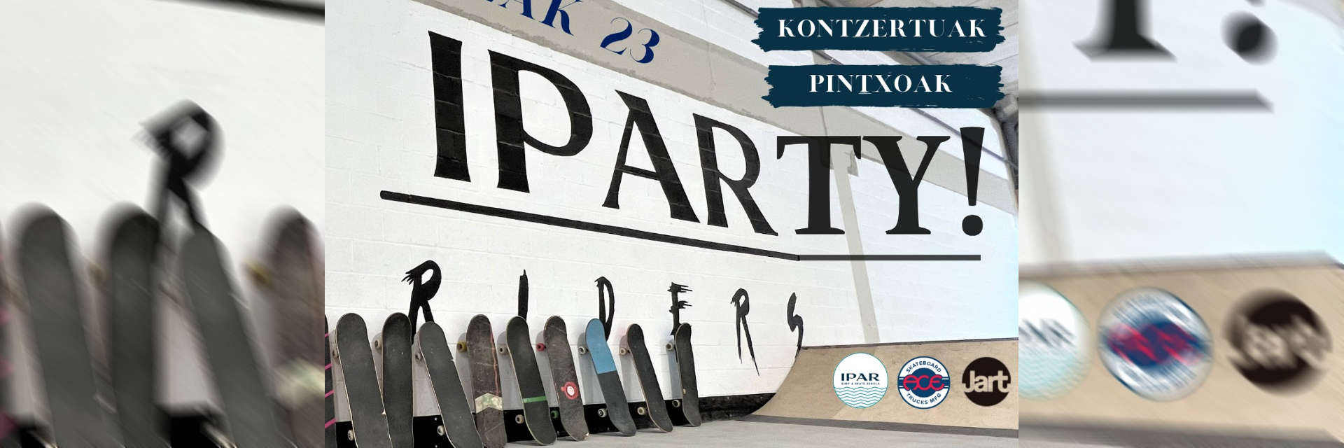 Ate irekien jardunaldia Skate eta Surf-Skate 2023ko irailaren 23an