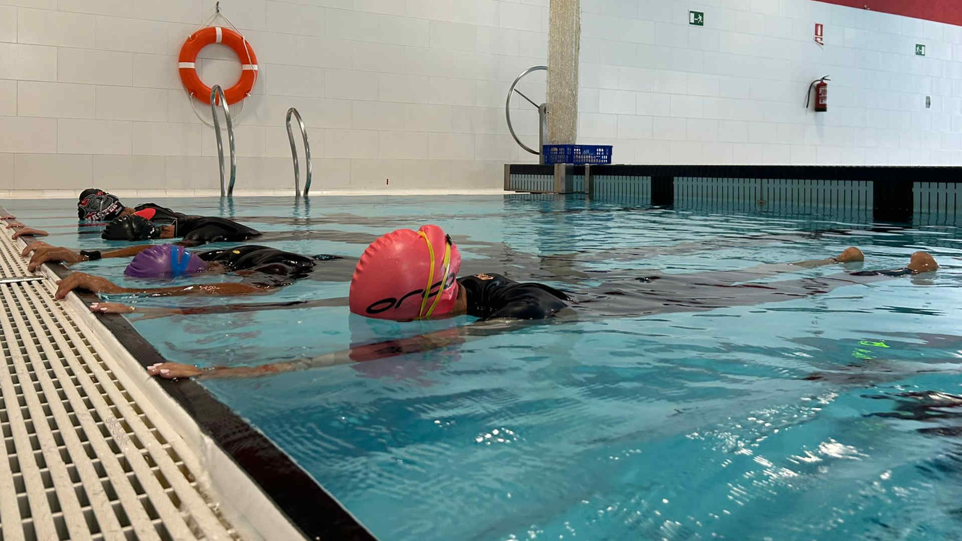 Entrenamientos para mejora Surf en piscina polideportivo Orbea en Eibar